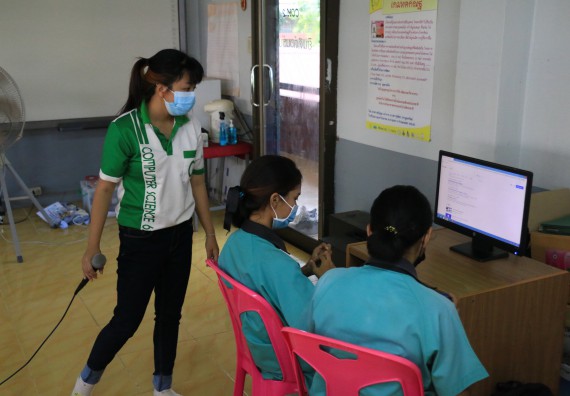 ภาพกิจกรรม  โปรแกรมวิชาวิทยาการคอมพิวเตอร์และเทคโนโลยีสารสนเทศ จัดกิจกรรมบริการวิชาการหลักสูตรวิทยาการคอมพิวเตอร์