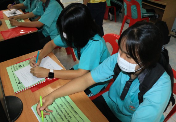 ภาพกิจกรรม  โปรแกรมวิชาวิทยาการคอมพิวเตอร์และเทคโนโลยีสารสนเทศ จัดกิจกรรมบริการวิชาการหลักสูตรวิทยาการคอมพิวเตอร์