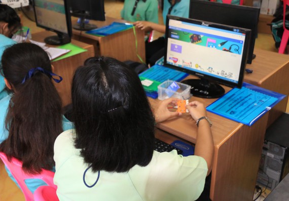 ภาพกิจกรรม  โปรแกรมวิชาวิทยาการคอมพิวเตอร์และเทคโนโลยีสารสนเทศ จัดกิจกรรมบริการวิชาการหลักสูตรวิทยาการคอมพิวเตอร์