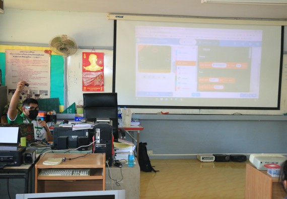 ภาพกิจกรรม  โปรแกรมวิชาวิทยาการคอมพิวเตอร์และเทคโนโลยีสารสนเทศ จัดกิจกรรมบริการวิชาการหลักสูตรวิทยาการคอมพิวเตอร์