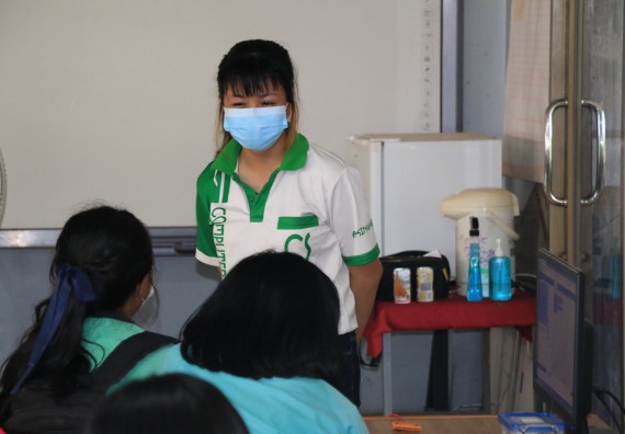 ภาพกิจกรรม  โปรแกรมวิชาวิทยาการคอมพิวเตอร์และเทคโนโลยีสารสนเทศ จัดกิจกรรมบริการวิชาการหลักสูตรวิทยาการคอมพิวเตอร์