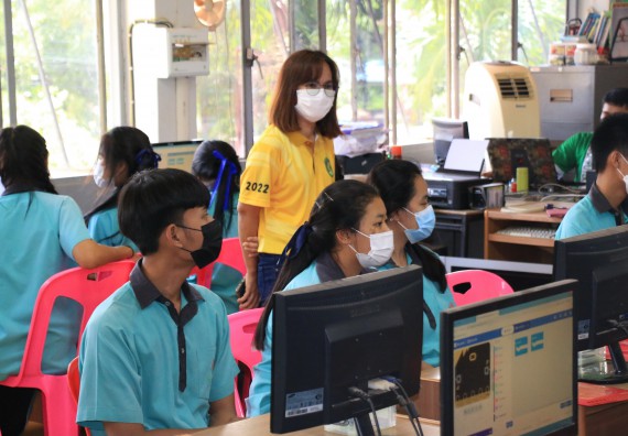 ภาพกิจกรรม  โปรแกรมวิชาวิทยาการคอมพิวเตอร์และเทคโนโลยีสารสนเทศ จัดกิจกรรมบริการวิชาการหลักสูตรวิทยาการคอมพิวเตอร์