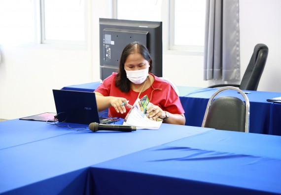 ภาพกิจกรรม  หลักสูตรสาขาวิชาวิชาการศึกษา จัดกิจกรรมตรวจประเมินคุณภาพภายในในรูปแบบการประเมินคุณภาพการศึกษาผ่านสื่ออิเล็กทรอนิกส์ ปีการศึกษา 2565