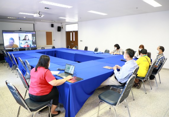 ภาพกิจกรรม  หลักสูตรสาขาวิชาวิชาการศึกษา จัดกิจกรรมตรวจประเมินคุณภาพภายในในรูปแบบการประเมินคุณภาพการศึกษาผ่านสื่ออิเล็กทรอนิกส์ ปีการศึกษา 2565