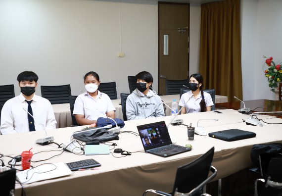 ภาพกิจกรรม  หลักสูตรสาขาวิชาเทคโนโลยีสารสนเทศ จัดกิจกรรมตรวจประเมินคุณภาพภายในในรูปแบบการประเมินคุณภาพการศึกษาผ่านสื่ออิเล็กทรอนิกส์ ปีการศึกษา 2565