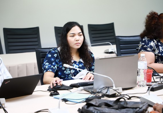 ภาพกิจกรรม  หลักสูตรสาขาวิชาเทคโนโลยีสารสนเทศ จัดกิจกรรมตรวจประเมินคุณภาพภายในในรูปแบบการประเมินคุณภาพการศึกษาผ่านสื่ออิเล็กทรอนิกส์ ปีการศึกษา 2565