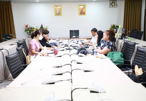 ภาพกิจกรรม  หลักสูตรสาขาวิชาเทคโนโลยีสารสนเทศ จัดกิจกรรมตรวจประเมินคุณภาพภายในในรูปแบบการประเมินคุณภาพการศึกษาผ่านสื่ออิเล็กทรอนิกส์ ปีการศึกษา 2565