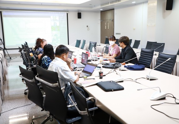 ภาพกิจกรรม  หลักสูตรสาขาวิชาเทคโนโลยีสารสนเทศ จัดกิจกรรมตรวจประเมินคุณภาพภายในในรูปแบบการประเมินคุณภาพการศึกษาผ่านสื่ออิเล็กทรอนิกส์ ปีการศึกษา 2565