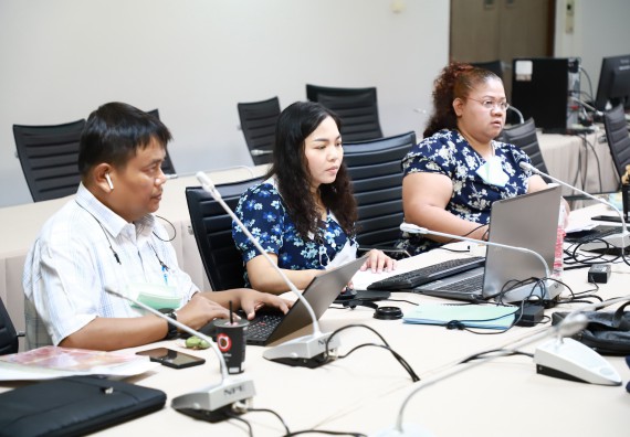 ภาพกิจกรรม  หลักสูตรสาขาวิชาเทคโนโลยีสารสนเทศ จัดกิจกรรมตรวจประเมินคุณภาพภายในในรูปแบบการประเมินคุณภาพการศึกษาผ่านสื่ออิเล็กทรอนิกส์ ปีการศึกษา 2565