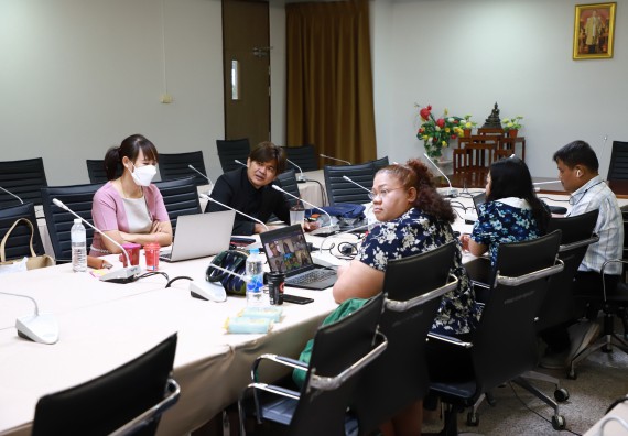 ภาพกิจกรรม  หลักสูตรสาขาวิชาเทคโนโลยีสารสนเทศ จัดกิจกรรมตรวจประเมินคุณภาพภายในในรูปแบบการประเมินคุณภาพการศึกษาผ่านสื่ออิเล็กทรอนิกส์ ปีการศึกษา 2565