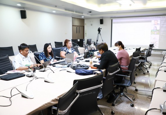 ภาพกิจกรรม  หลักสูตรสาขาวิชาเทคโนโลยีสารสนเทศ จัดกิจกรรมตรวจประเมินคุณภาพภายในในรูปแบบการประเมินคุณภาพการศึกษาผ่านสื่ออิเล็กทรอนิกส์ ปีการศึกษา 2565