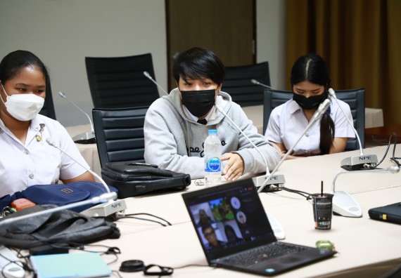 ภาพกิจกรรม  หลักสูตรสาขาวิชาเทคโนโลยีสารสนเทศ จัดกิจกรรมตรวจประเมินคุณภาพภายในในรูปแบบการประเมินคุณภาพการศึกษาผ่านสื่ออิเล็กทรอนิกส์ ปีการศึกษา 2565