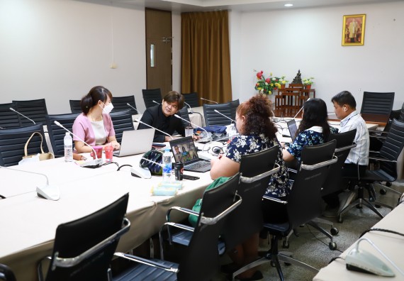 ภาพกิจกรรม  หลักสูตรสาขาวิชาเทคโนโลยีสารสนเทศ จัดกิจกรรมตรวจประเมินคุณภาพภายในในรูปแบบการประเมินคุณภาพการศึกษาผ่านสื่ออิเล็กทรอนิกส์ ปีการศึกษา 2565