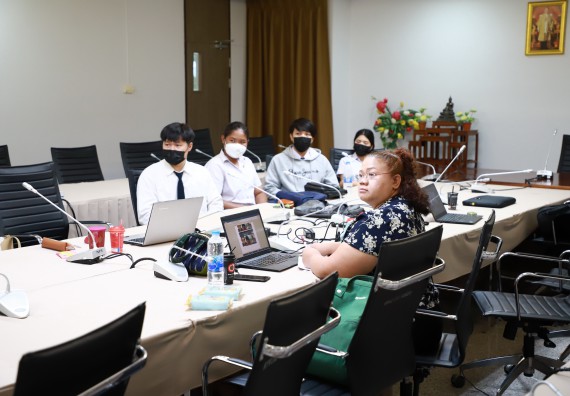 ภาพกิจกรรม  หลักสูตรสาขาวิชาเทคโนโลยีสารสนเทศ จัดกิจกรรมตรวจประเมินคุณภาพภายในในรูปแบบการประเมินคุณภาพการศึกษาผ่านสื่ออิเล็กทรอนิกส์ ปีการศึกษา 2565