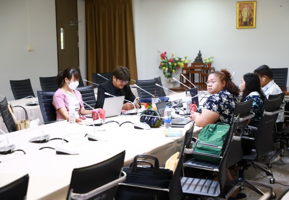 ภาพกิจกรรม  หลักสูตรสาขาวิชาเทคโนโลยีสารสนเทศ จัดกิจกรรมตรวจประเมินคุณภาพภายในในรูปแบบการประเมินคุณภาพการศึกษาผ่านสื่ออิเล็กทรอนิกส์ ปีการศึกษา 2565