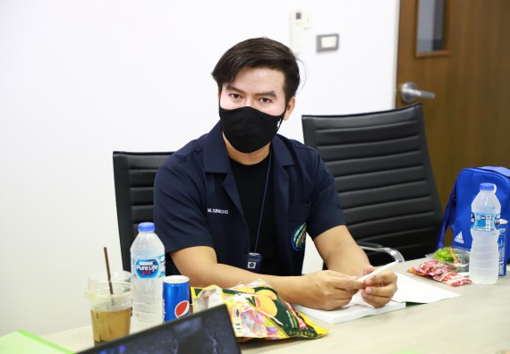 ภาพกิจกรรม  หลักสูตรสาขาวิชานวัตกรรมและธุรกิจอาหาร จัดกิจกรรมตรวจประเมินคุณภาพภายในในรูปแบบการประเมินคุณภาพการศึกษาผ่านสื่ออิเล็กทรอนิกส์ ปีการศึกษา 2565