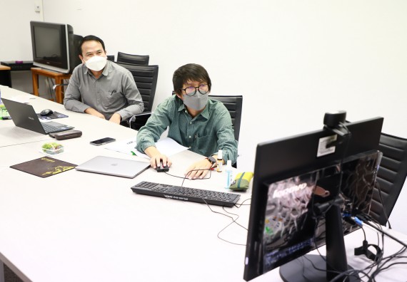 ภาพกิจกรรม  หลักสูตรสาขาวิชานวัตกรรมและธุรกิจอาหาร จัดกิจกรรมตรวจประเมินคุณภาพภายในในรูปแบบการประเมินคุณภาพการศึกษาผ่านสื่ออิเล็กทรอนิกส์ ปีการศึกษา 2565