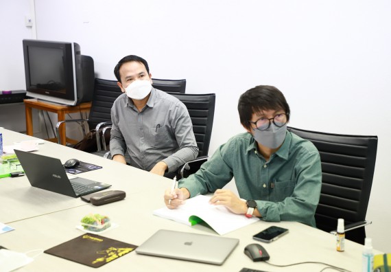 ภาพกิจกรรม  หลักสูตรสาขาวิชานวัตกรรมและธุรกิจอาหาร จัดกิจกรรมตรวจประเมินคุณภาพภายในในรูปแบบการประเมินคุณภาพการศึกษาผ่านสื่ออิเล็กทรอนิกส์ ปีการศึกษา 2565