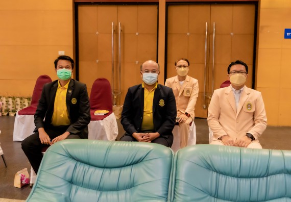 ภาพกิจกรรม  คณะวิทยาศาสตร์และเทคโนโลยี เข้าร่วมโครงการสัมมนาเชิงปฏิบัติการค่ายอาสาบำเพ็ญประโยชน์เพื่อส่งเสริมสร้างจริยธรรมและบูรณาการการเรียนรู้ เพื่อทำนุบำรุงศิลปวัฒนธรรม ครั้งที่ 7