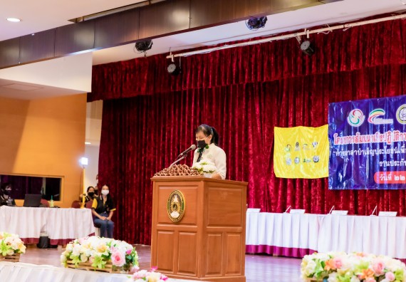 ภาพกิจกรรม  คณะวิทยาศาสตร์และเทคโนโลยี เข้าร่วมโครงการสัมมนาเชิงปฏิบัติการค่ายอาสาบำเพ็ญประโยชน์เพื่อส่งเสริมสร้างจริยธรรมและบูรณาการการเรียนรู้ เพื่อทำนุบำรุงศิลปวัฒนธรรม ครั้งที่ 7