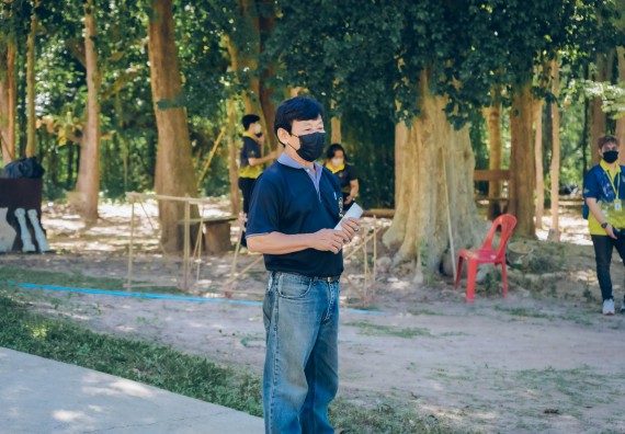 ภาพกิจกรรม  คณะวิทยาศาสตร์และเทคโนโลยี เข้าร่วมโครงการสัมมนาเชิงปฏิบัติการค่ายอาสาบำเพ็ญประโยชน์เพื่อส่งเสริมสร้างจริยธรรมและบูรณาการการเรียนรู้ เพื่อทำนุบำรุงศิลปวัฒนธรรม ครั้งที่ 7