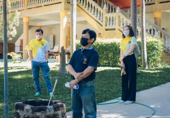 ภาพกิจกรรม  คณะวิทยาศาสตร์และเทคโนโลยี เข้าร่วมโครงการสัมมนาเชิงปฏิบัติการค่ายอาสาบำเพ็ญประโยชน์เพื่อส่งเสริมสร้างจริยธรรมและบูรณาการการเรียนรู้ เพื่อทำนุบำรุงศิลปวัฒนธรรม ครั้งที่ 7