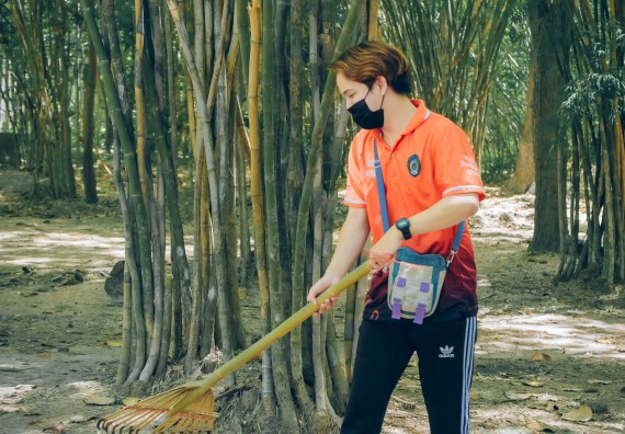 ภาพกิจกรรม  คณะวิทยาศาสตร์และเทคโนโลยี เข้าร่วมโครงการสัมมนาเชิงปฏิบัติการค่ายอาสาบำเพ็ญประโยชน์เพื่อส่งเสริมสร้างจริยธรรมและบูรณาการการเรียนรู้ เพื่อทำนุบำรุงศิลปวัฒนธรรม ครั้งที่ 7