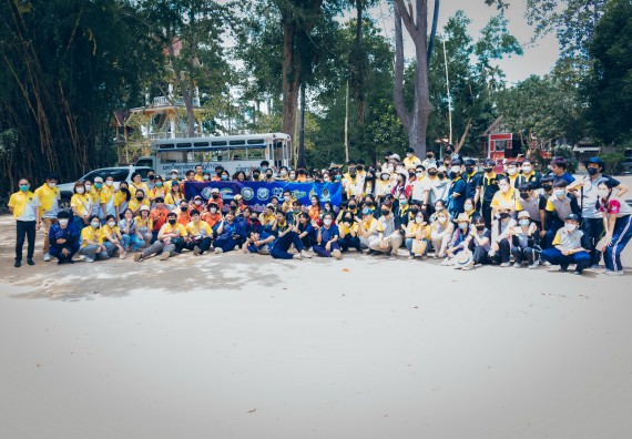 ภาพกิจกรรม  คณะวิทยาศาสตร์และเทคโนโลยี เข้าร่วมโครงการสัมมนาเชิงปฏิบัติการค่ายอาสาบำเพ็ญประโยชน์เพื่อส่งเสริมสร้างจริยธรรมและบูรณาการการเรียนรู้ เพื่อทำนุบำรุงศิลปวัฒนธรรม ครั้งที่ 7