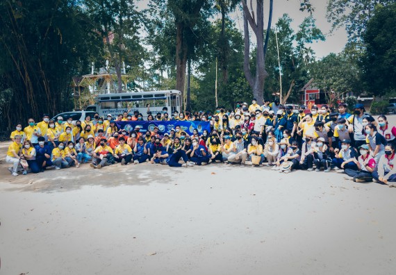 ภาพกิจกรรม  คณะวิทยาศาสตร์และเทคโนโลยี เข้าร่วมโครงการสัมมนาเชิงปฏิบัติการค่ายอาสาบำเพ็ญประโยชน์เพื่อส่งเสริมสร้างจริยธรรมและบูรณาการการเรียนรู้ เพื่อทำนุบำรุงศิลปวัฒนธรรม ครั้งที่ 7