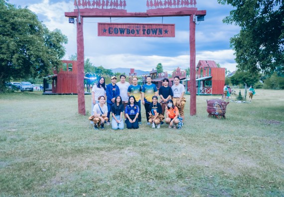 ภาพกิจกรรม  คณะวิทยาศาสตร์และเทคโนโลยี เข้าร่วมโครงการสัมมนาเชิงปฏิบัติการค่ายอาสาบำเพ็ญประโยชน์เพื่อส่งเสริมสร้างจริยธรรมและบูรณาการการเรียนรู้ เพื่อทำนุบำรุงศิลปวัฒนธรรม ครั้งที่ 7