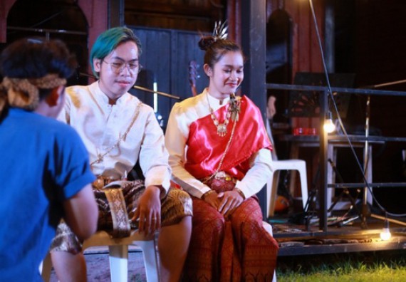 ภาพกิจกรรม  คณะวิทยาศาสตร์และเทคโนโลยี เข้าร่วมโครงการสัมมนาเชิงปฏิบัติการค่ายอาสาบำเพ็ญประโยชน์เพื่อส่งเสริมสร้างจริยธรรมและบูรณาการการเรียนรู้ เพื่อทำนุบำรุงศิลปวัฒนธรรม ครั้งที่ 7