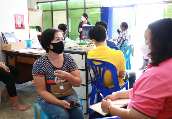 ภาพกิจกรรม  คณะวิทยาศาสตร์และเทคโนโลยี มหาวิทยาลัยราชภัฏกำแพงเพชร ลงพื้นที่ติดตามการให้บริการวิชาการและยกระดับผลิตภัณฑ์ชุมชน ของกลุ่มวิสาหกิจชุมชนกล้วยน้ำหว้าแปลงใหญ่