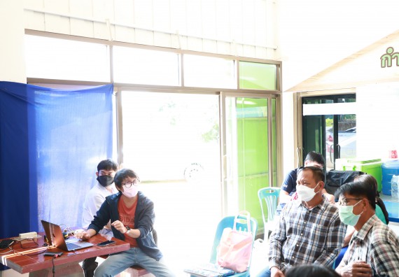 ภาพกิจกรรม  คณะวิทยาศาสตร์และเทคโนโลยี มหาวิทยาลัยราชภัฏกำแพงเพชร ลงพื้นที่ติดตามการให้บริการวิชาการและยกระดับผลิตภัณฑ์ชุมชน ของกลุ่มวิสาหกิจชุมชนกล้วยน้ำหว้าแปลงใหญ่