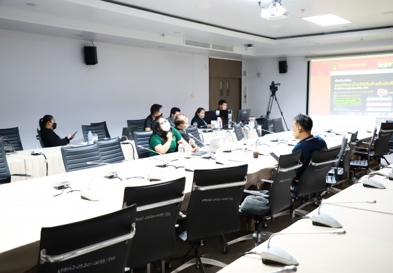 ภาพกิจกรรม  คณะวิทยาศาสตร์และเทคโนโลยี จัดประชุมเลือกผู้แทนคณะกรรมการจรรยาบรรณ