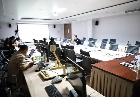 ภาพกิจกรรม  คณะวิทยาศาสตร์และเทคโนโลยี จัดประชุมเลือกผู้แทนคณะกรรมการจรรยาบรรณ