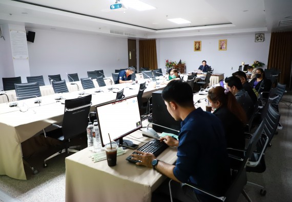 ภาพกิจกรรม  คณะวิทยาศาสตร์และเทคโนโลยี จัดประชุมเลือกผู้แทนคณะกรรมการจรรยาบรรณ