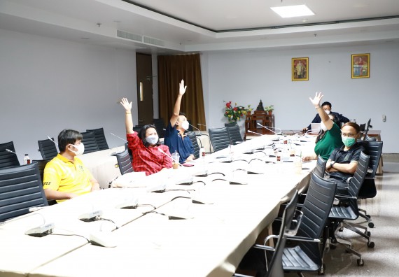 ภาพกิจกรรม  คณะวิทยาศาสตร์และเทคโนโลยี จัดประชุมเลือกผู้แทนคณะกรรมการจรรยาบรรณ