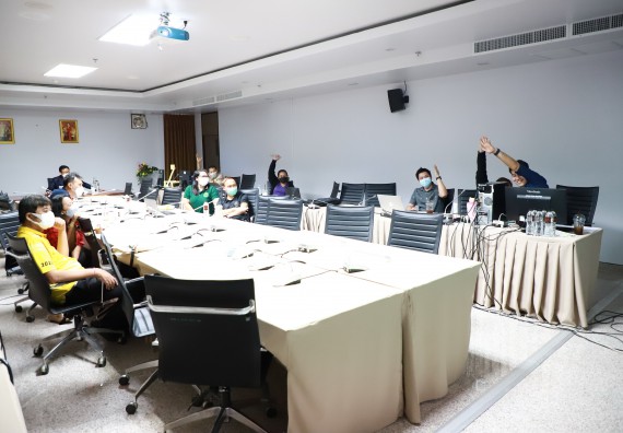 ภาพกิจกรรม  คณะวิทยาศาสตร์และเทคโนโลยี จัดประชุมเลือกผู้แทนคณะกรรมการจรรยาบรรณ