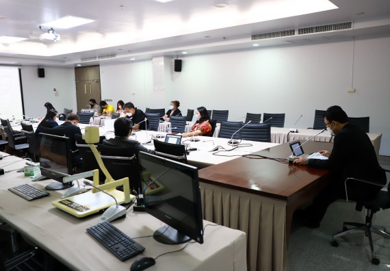 ภาพกิจกรรม  คณะวิทยาศาสตร์และเทคโนโลยี จัดประชุม เรื่อง การจัดงานสัปดาห์วิทยาศาสตร์แห่งชาติ ส่วนภูมิภาค ประจำปี 2565