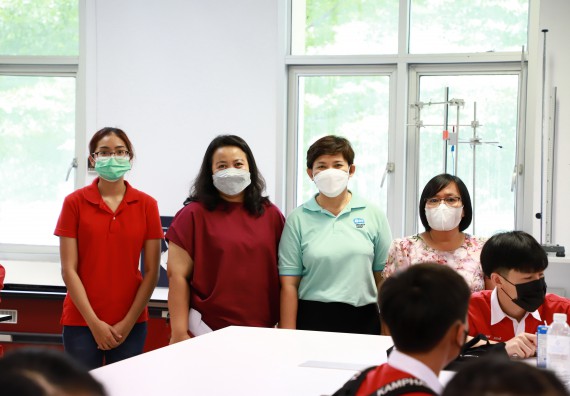 ภาพกิจกรรม  คณะวิทยาศาสตร์และเทคโนโลยี จัดโครงการค่ายวิทยาศาสตร์นักเรียนห้องเรียนพิเศษวิทยาศาสตร์  และโครงการค่ายวิทยาศาสตร์นักเรียนห้องเรียนพิเศษวิทยาศาสตร์เทคโนโลยี ภาษาอังกฤษ คณิตศาสตร์ (STEM) ระดับชั้นมัธยมศึกษาปีที่ 2