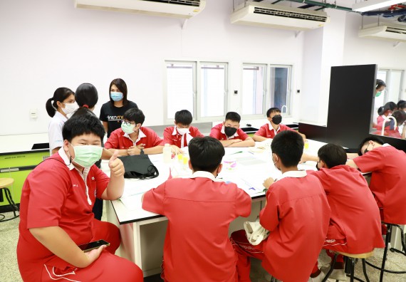 ภาพกิจกรรม  คณะวิทยาศาสตร์และเทคโนโลยี จัดโครงการค่ายวิทยาศาสตร์นักเรียนห้องเรียนพิเศษวิทยาศาสตร์  และโครงการค่ายวิทยาศาสตร์นักเรียนห้องเรียนพิเศษวิทยาศาสตร์เทคโนโลยี ภาษาอังกฤษ คณิตศาสตร์ (STEM) ระดับชั้นมัธยมศึกษาปีที่ 2