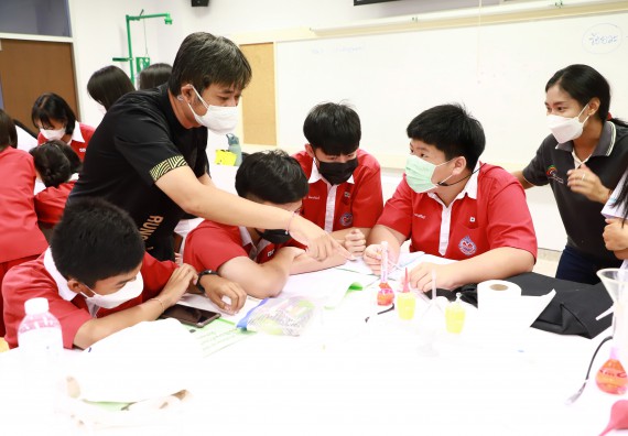 ภาพกิจกรรม  คณะวิทยาศาสตร์และเทคโนโลยี จัดโครงการค่ายวิทยาศาสตร์นักเรียนห้องเรียนพิเศษวิทยาศาสตร์  และโครงการค่ายวิทยาศาสตร์นักเรียนห้องเรียนพิเศษวิทยาศาสตร์เทคโนโลยี ภาษาอังกฤษ คณิตศาสตร์ (STEM) ระดับชั้นมัธยมศึกษาปีที่ 2