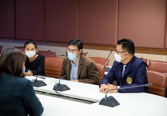 พิธีลงนามความร่วมมือในสัญญาร่วมวิจัย โครงการประสิทธิภาพการใช้ผลิตภัณฑ์ FDG