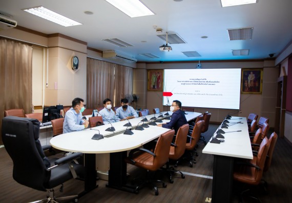 พิธีลงนามความร่วมมือในสัญญาร่วมวิจัย โครงการประสิทธิภาพการใช้ผลิตภัณฑ์ FDG