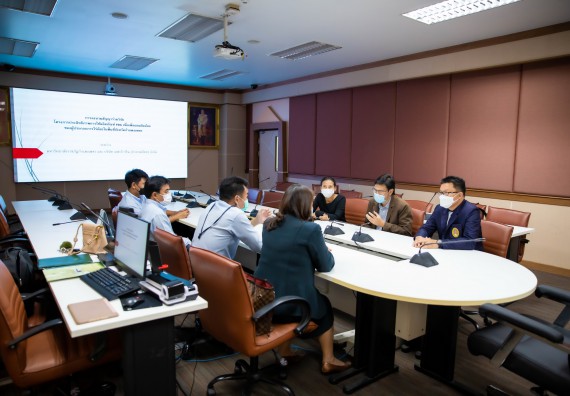 พิธีลงนามความร่วมมือในสัญญาร่วมวิจัย โครงการประสิทธิภาพการใช้ผลิตภัณฑ์ FDG