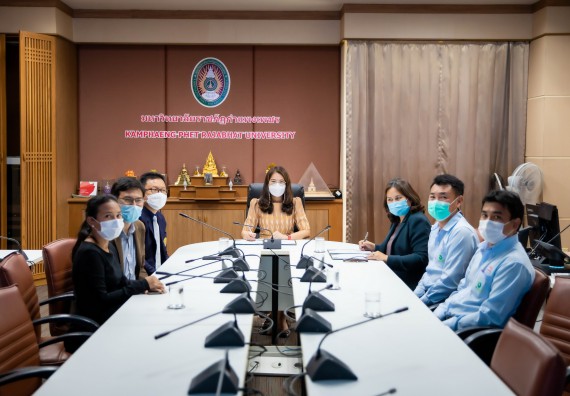 พิธีลงนามความร่วมมือในสัญญาร่วมวิจัย โครงการประสิทธิภาพการใช้ผลิตภัณฑ์ FDG