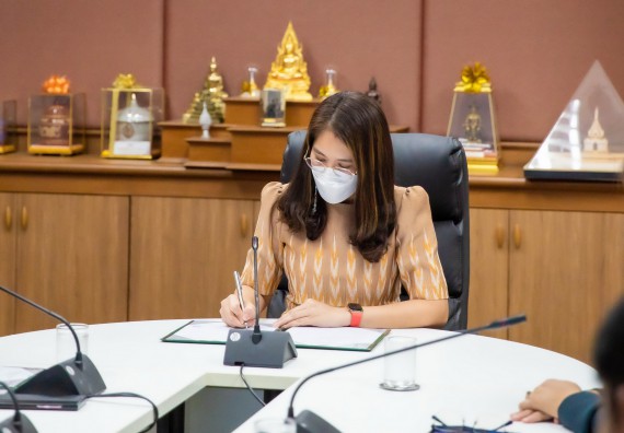 พิธีลงนามความร่วมมือในสัญญาร่วมวิจัย โครงการประสิทธิภาพการใช้ผลิตภัณฑ์ FDG