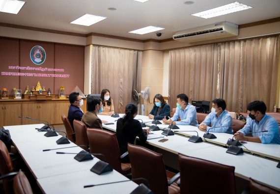 พิธีลงนามความร่วมมือในสัญญาร่วมวิจัย โครงการประสิทธิภาพการใช้ผลิตภัณฑ์ FDG