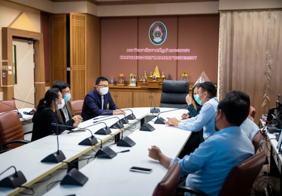 พิธีลงนามความร่วมมือในสัญญาร่วมวิจัย โครงการประสิทธิภาพการใช้ผลิตภัณฑ์ FDG