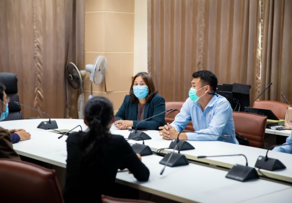 พิธีลงนามความร่วมมือในสัญญาร่วมวิจัย โครงการประสิทธิภาพการใช้ผลิตภัณฑ์ FDG